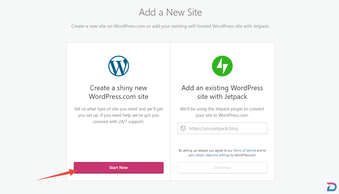 Cách tạo website WordPress miễn phí trên WordPress.com